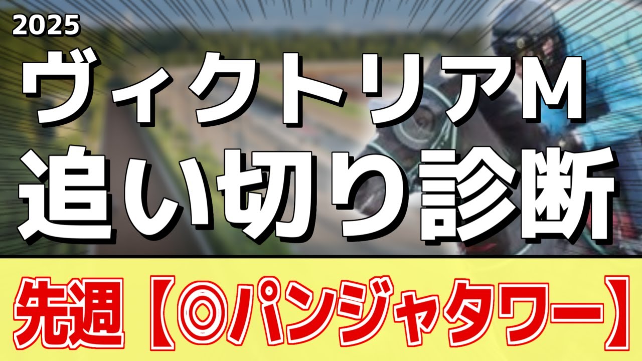 追い切り徹底解説！【ヴィクトリアマイル2025】アスコリピチェーノ、ステレンボッシュなどの状態はどうか？調教S評価は2頭！