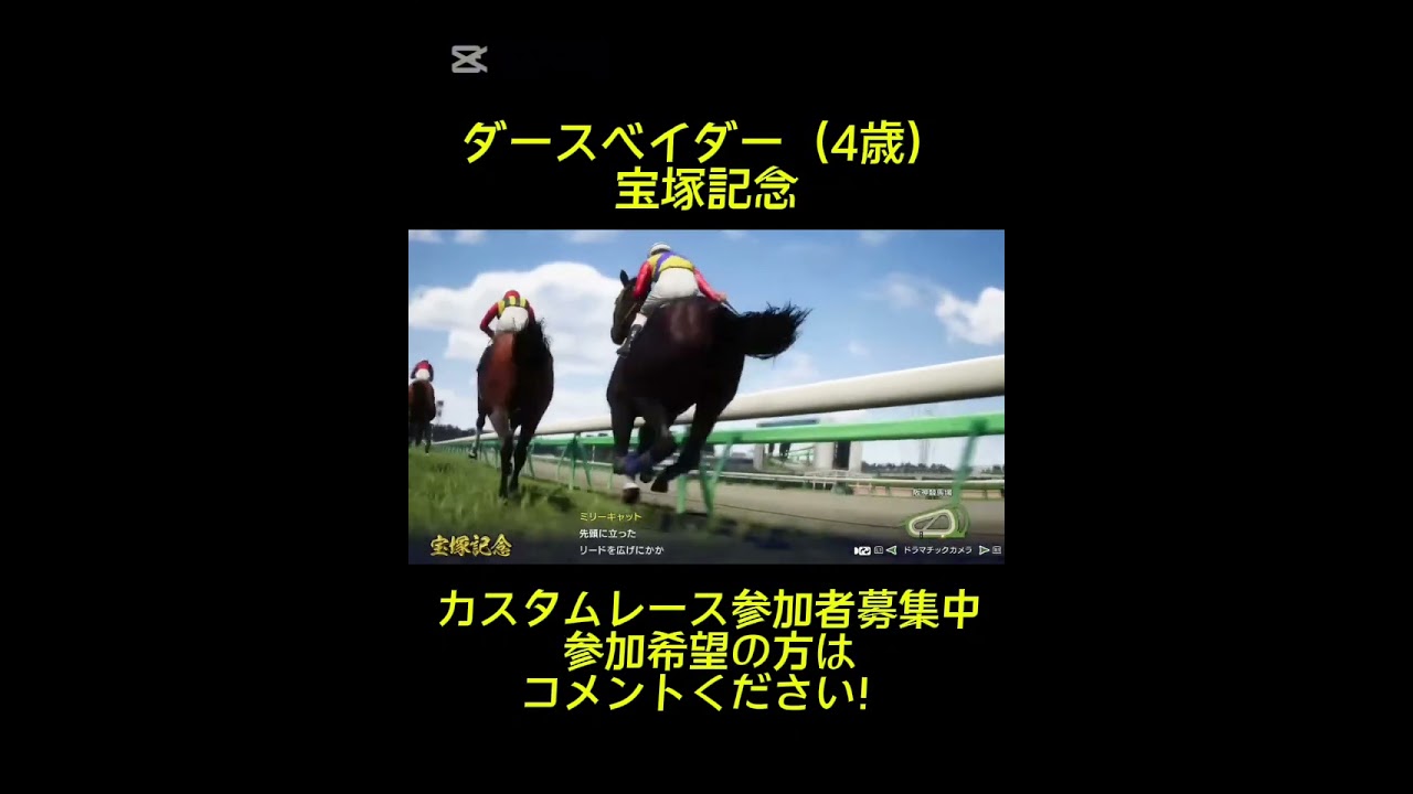 ダースベイダー（4歳）　宝塚記念