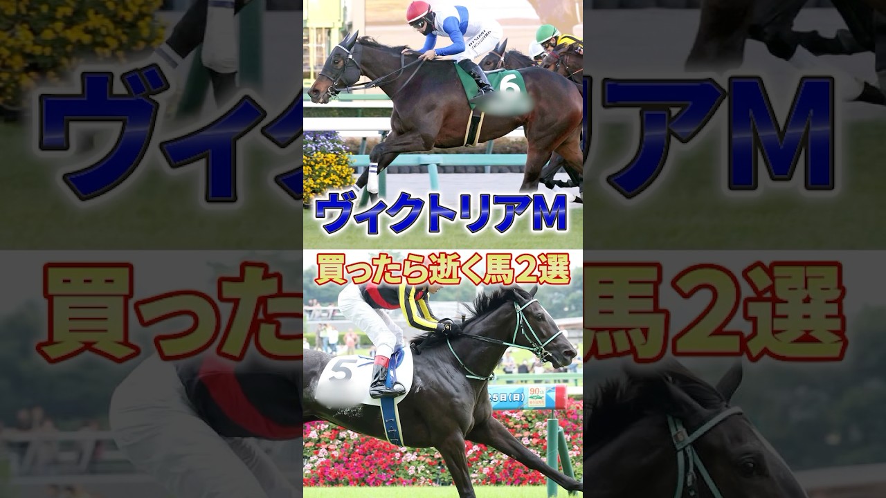 【ヴィクトリアマイル】この2頭どっちも飛んだら、さすがにおれもアパートから飛ぶわ #競馬 #競馬予想 #ヴィクトリアマイル #shorts
