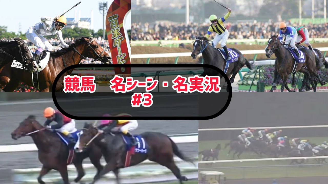 【競馬】歴史に残る名シーン・名実況集#3