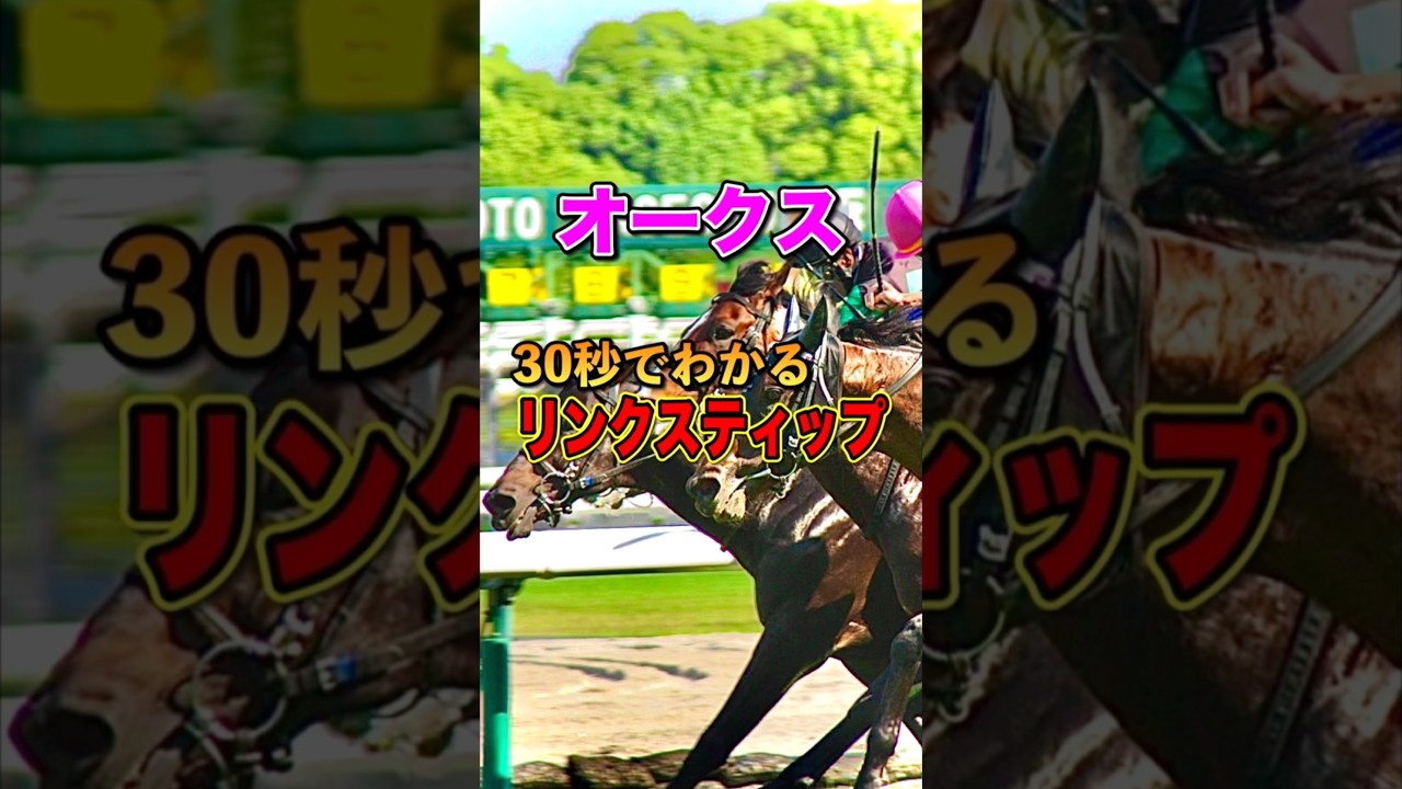 【オークス2025】30秒でわかるリンクスティップ