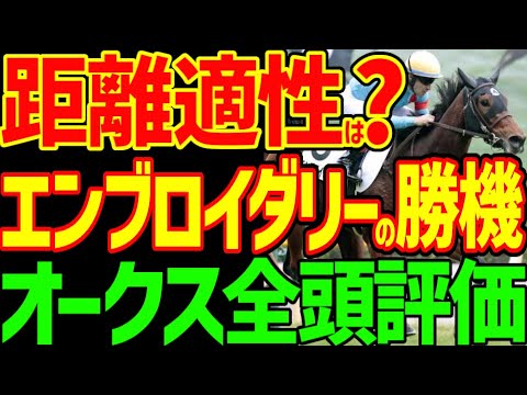 【オークス優駿牝馬】アルマヴェローチェとエンブロイダリーは距離が持たない！？リンクスティップが有利か！？レーゼドラマ、カムニャクの別路線組は！？2025年オークス全頭評価動画【競馬ゆっくり】