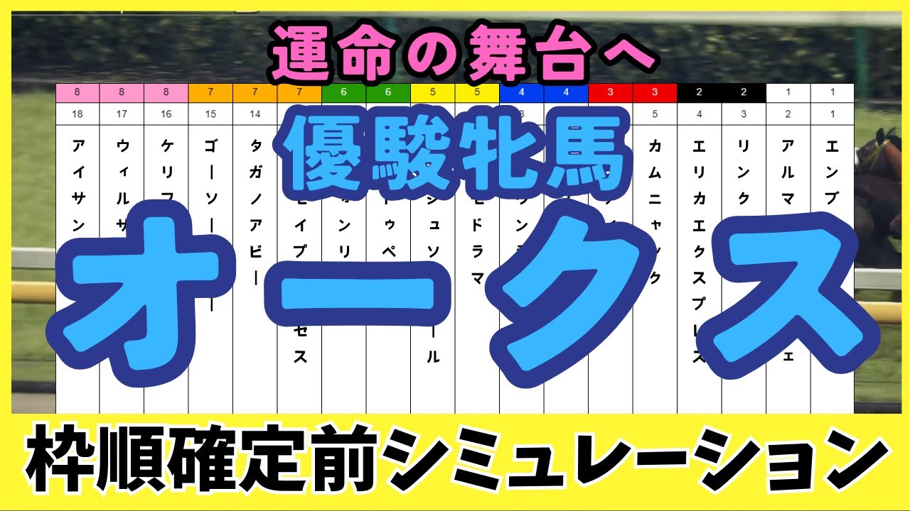 【オークス2025】優駿牝馬 枠順確定前シミュレーション 運命の2400m、未来の物語がここから始まる