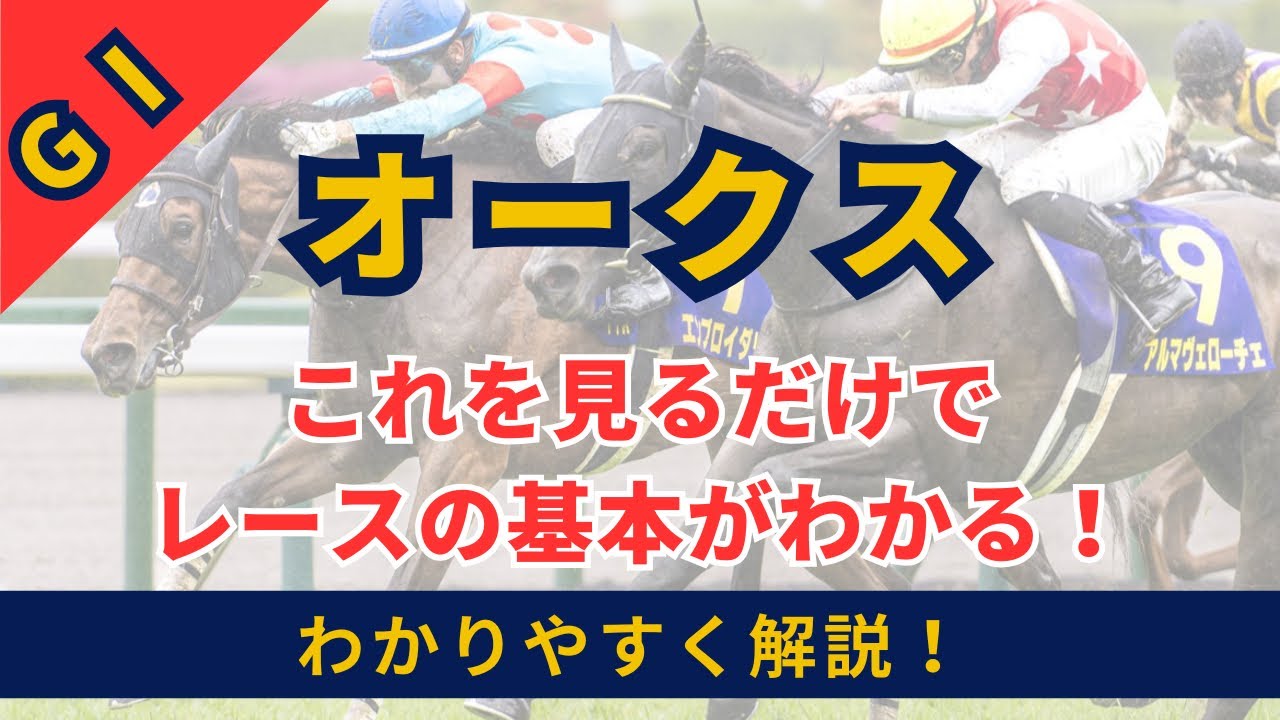 【勝率上がる！】オークス2025についてわかりやすく解説！優駿牝馬2025