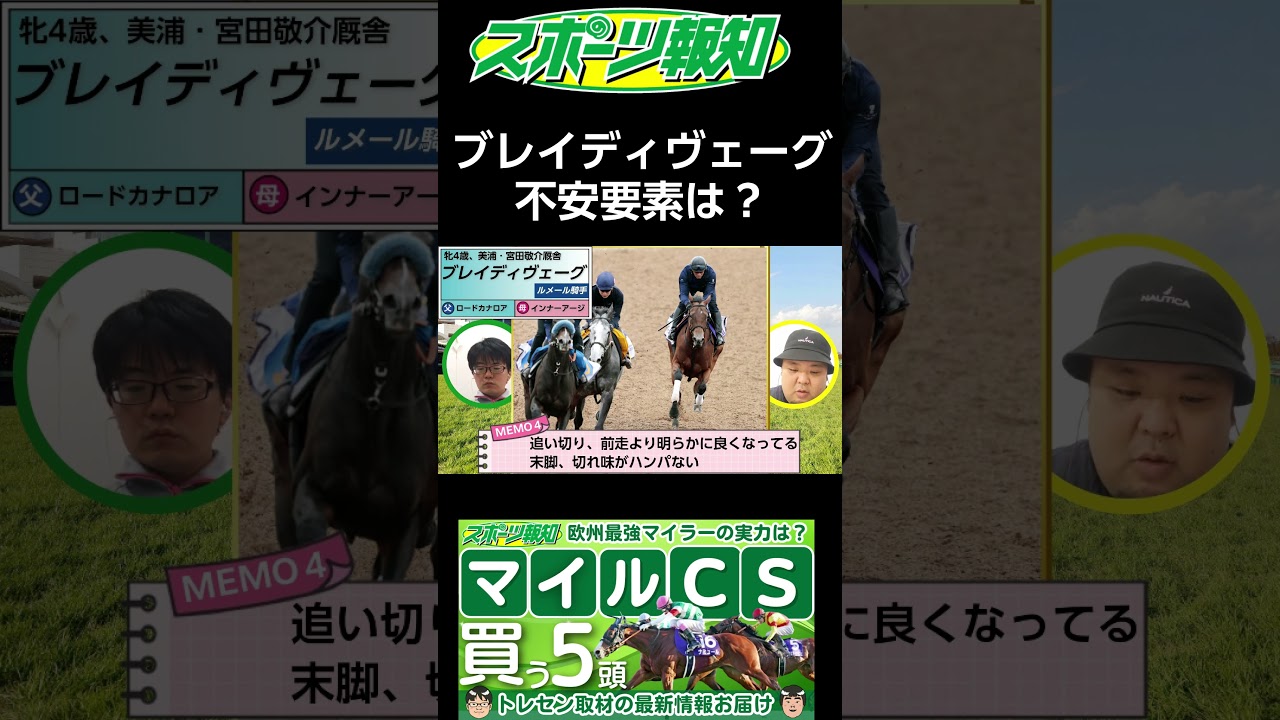 【マイルチャンピオンシップ2024】ブレイディヴェーグは買うべき？ナミュール、ソウルラッシュ、チャリンの実力は？武豊はオオバンブルマイ騎乗