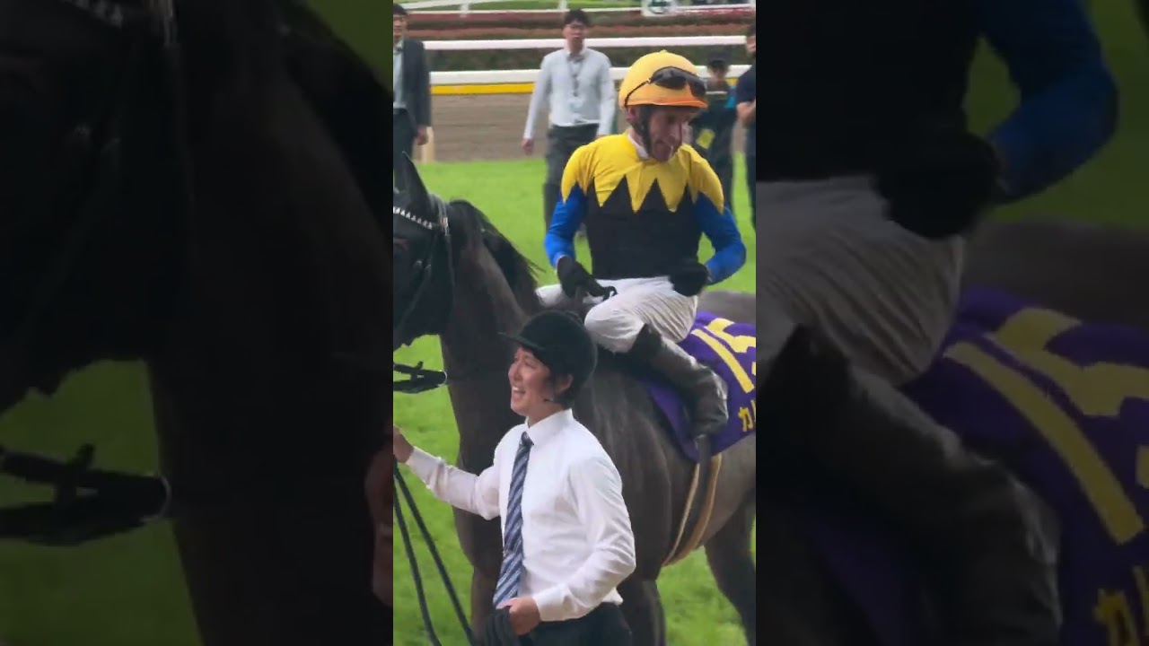 【現地映像】優駿牝馬・オークス2025 カムニャックとシュタルケ騎手 ウイニングラン