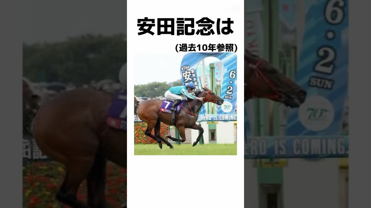 【安田記念2025】データ雑学4選‼️これを見れば絞れる穴馬🎯#安田記念 #安田記念2025 #ソウルラッシュ