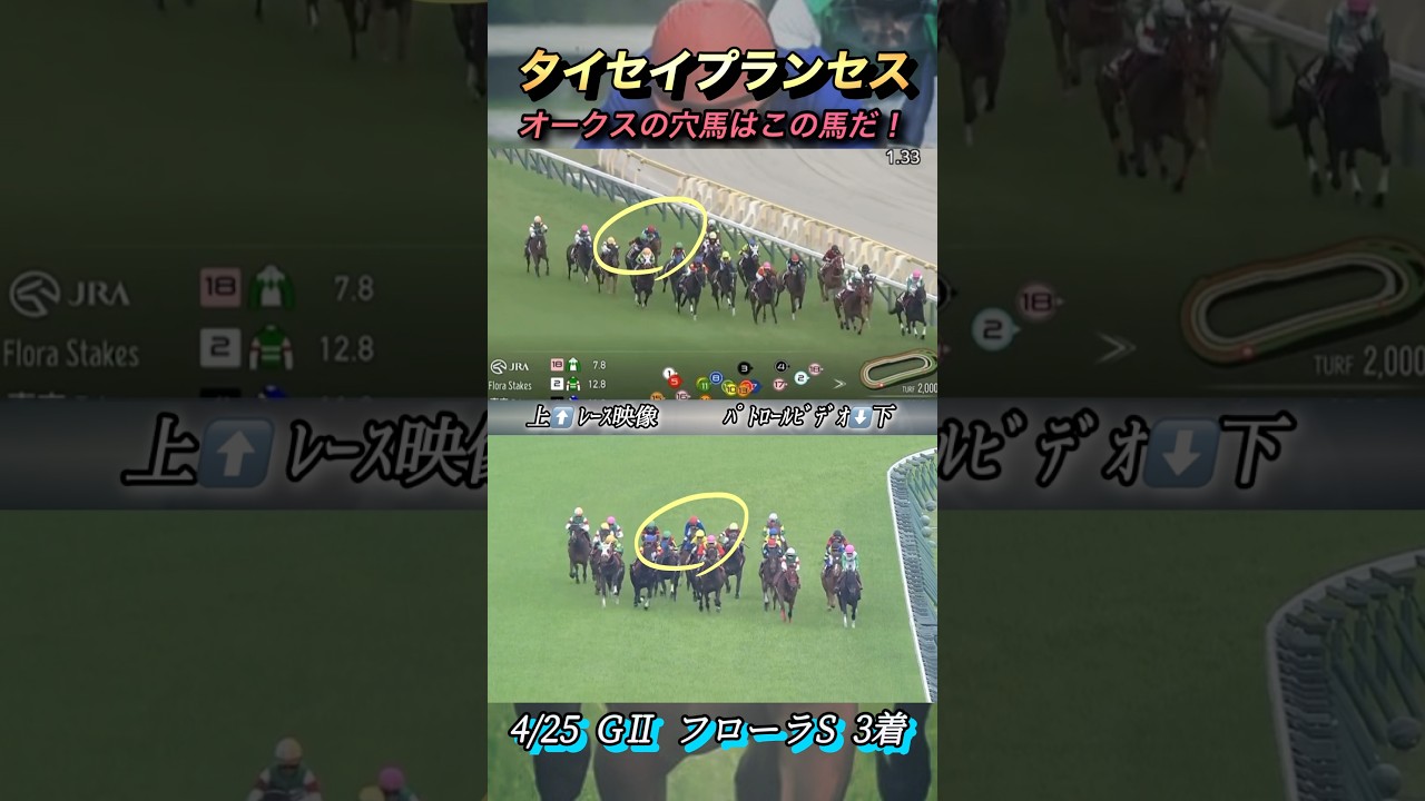 2025オークス最大の穴馬はこの馬だ！　#競馬  #オークス  #タイセイプランセス  #shorts