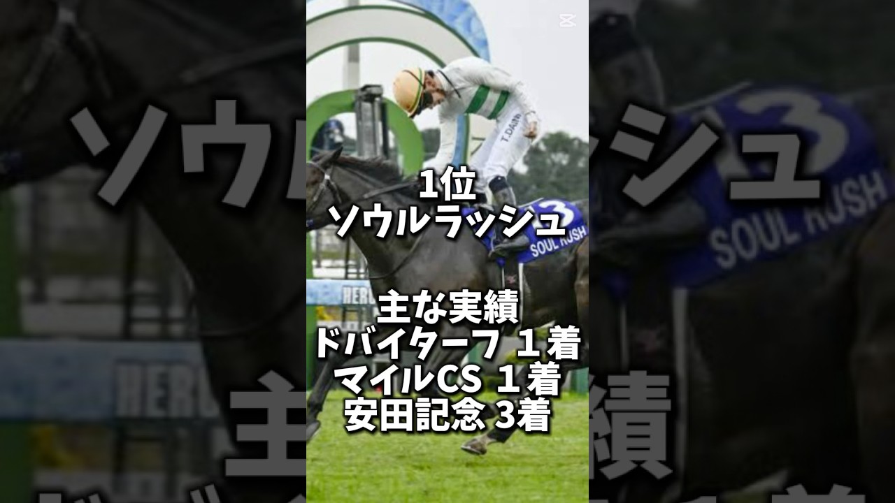 【安田記念2025】最強ランキング🔥今年は混戦ですが当てます🎯#安田記念 #安田記念2025 #ソウルラッシュ