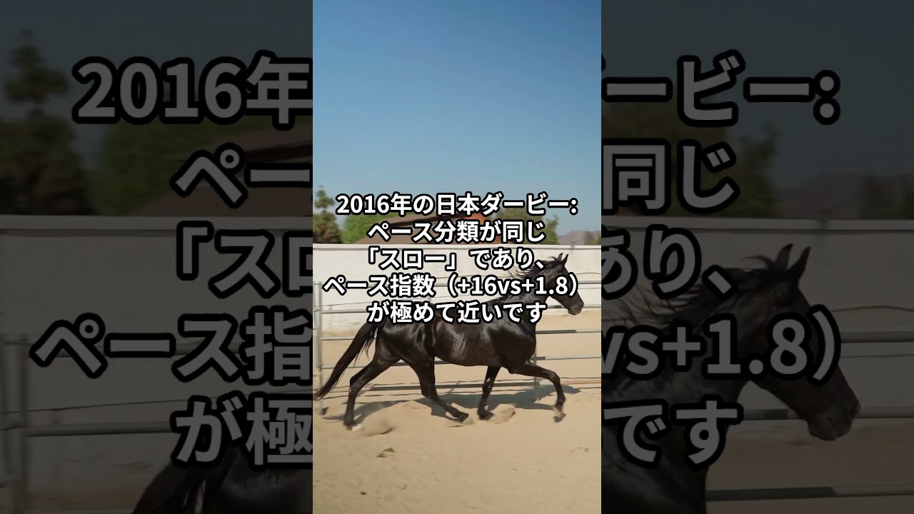 2025日本ダービー過去10年、推定ラップからの勝ち馬は？ #競馬 #shorts #youtubeshorts #ダービー #東京優駿 #日本ダービー