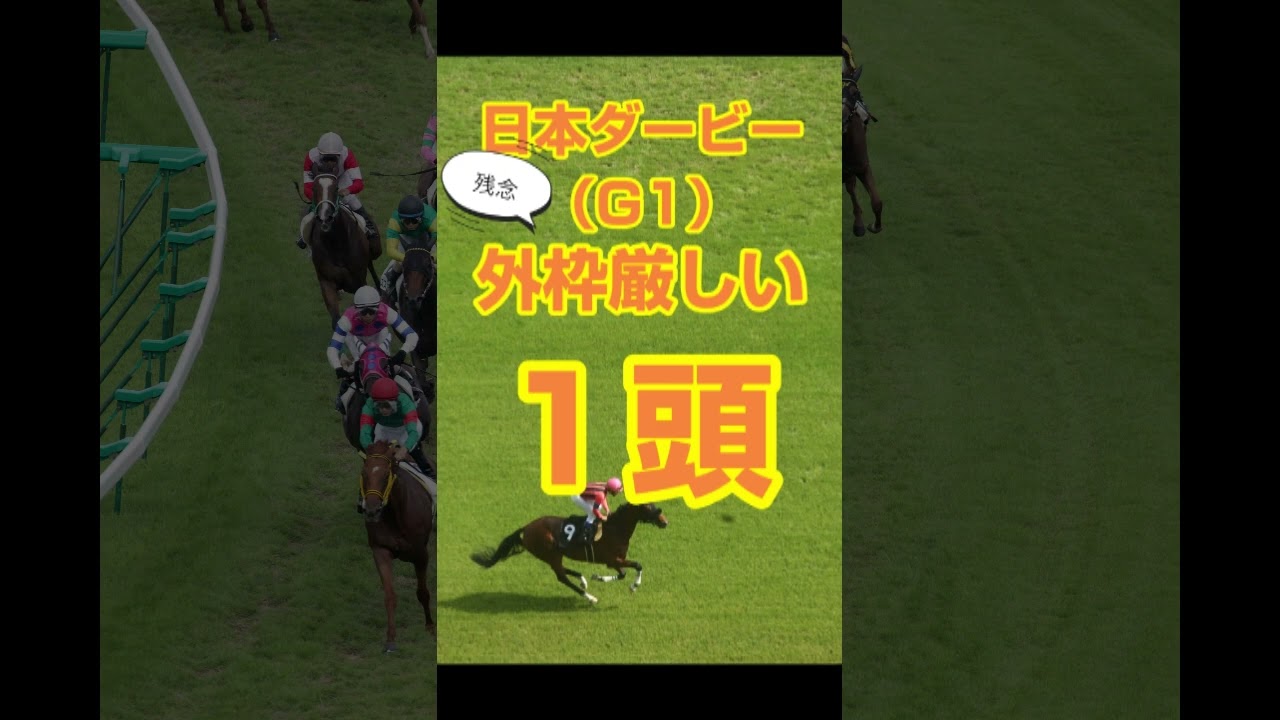 【日本ダービー2025】枠順決定！皐月賞馬が○枠入り！穴を空ける馬はこの枠から
