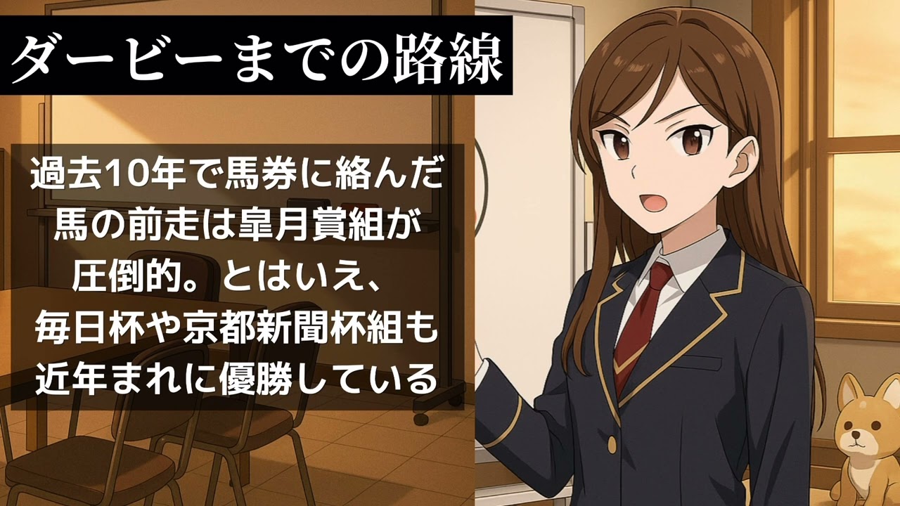 【恋愛馬券SLG】うまおん部！#4-3 日本ダービー、前走ローテはどこがいい？