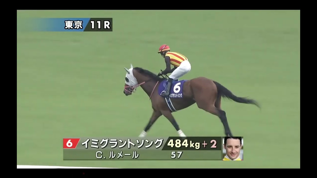 【最年少G1勝利へ向けて】東京11R NHKマイルカップ《G1》本馬場入場
