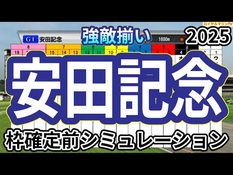 【安田記念2025】ウイポ枠確定前シミュレーション シックスペンス ソウルラッシュ ジャンタルマンタル トロヴァトーレ ウォーターリヒト #3525