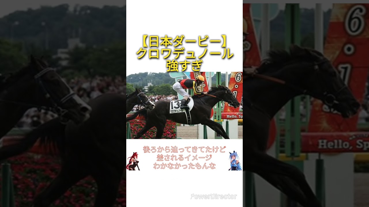 【日本ダービー2025】クロワデュノール強すぎ