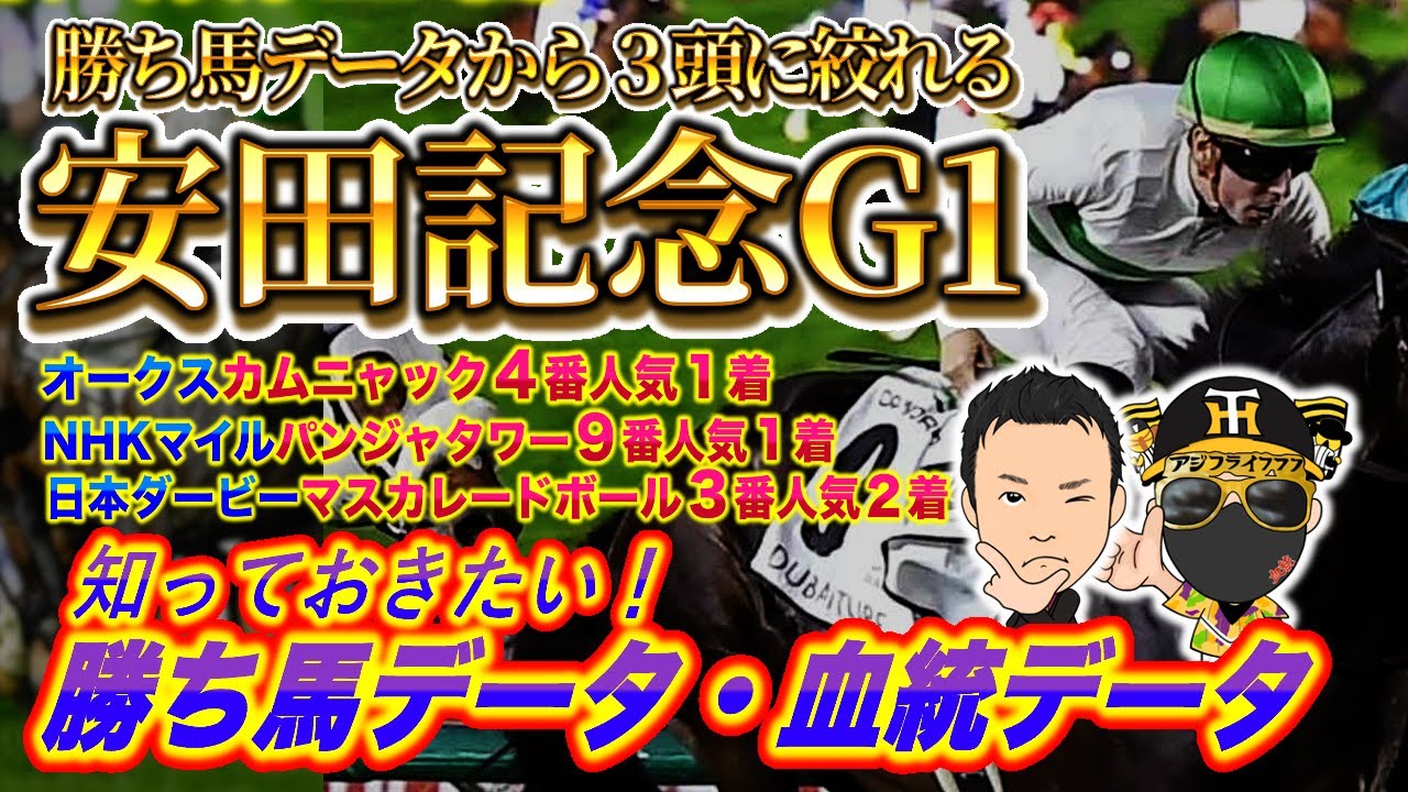 人気馬から穴馬まで安田記念2025徹底分析！過去のJRAデータから勝ち馬データ・血統データを徹底解説