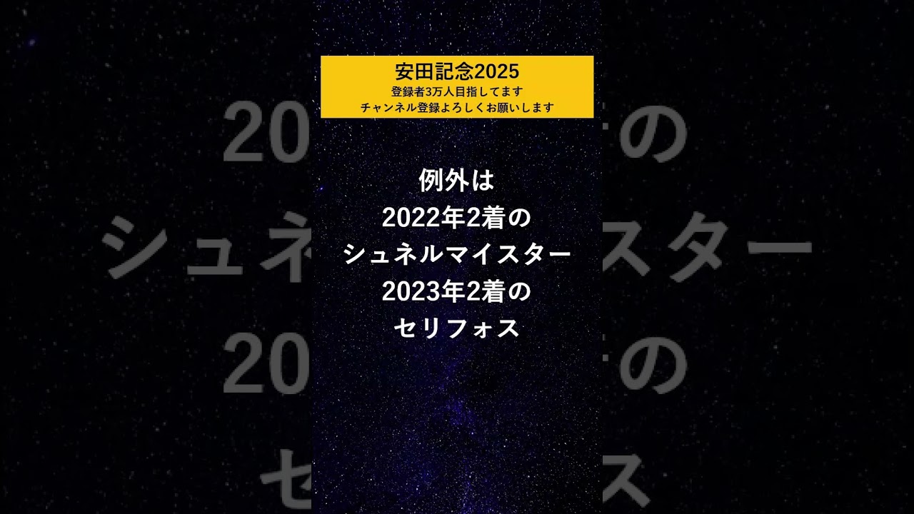 【安田記念2025】 絶望データ#6