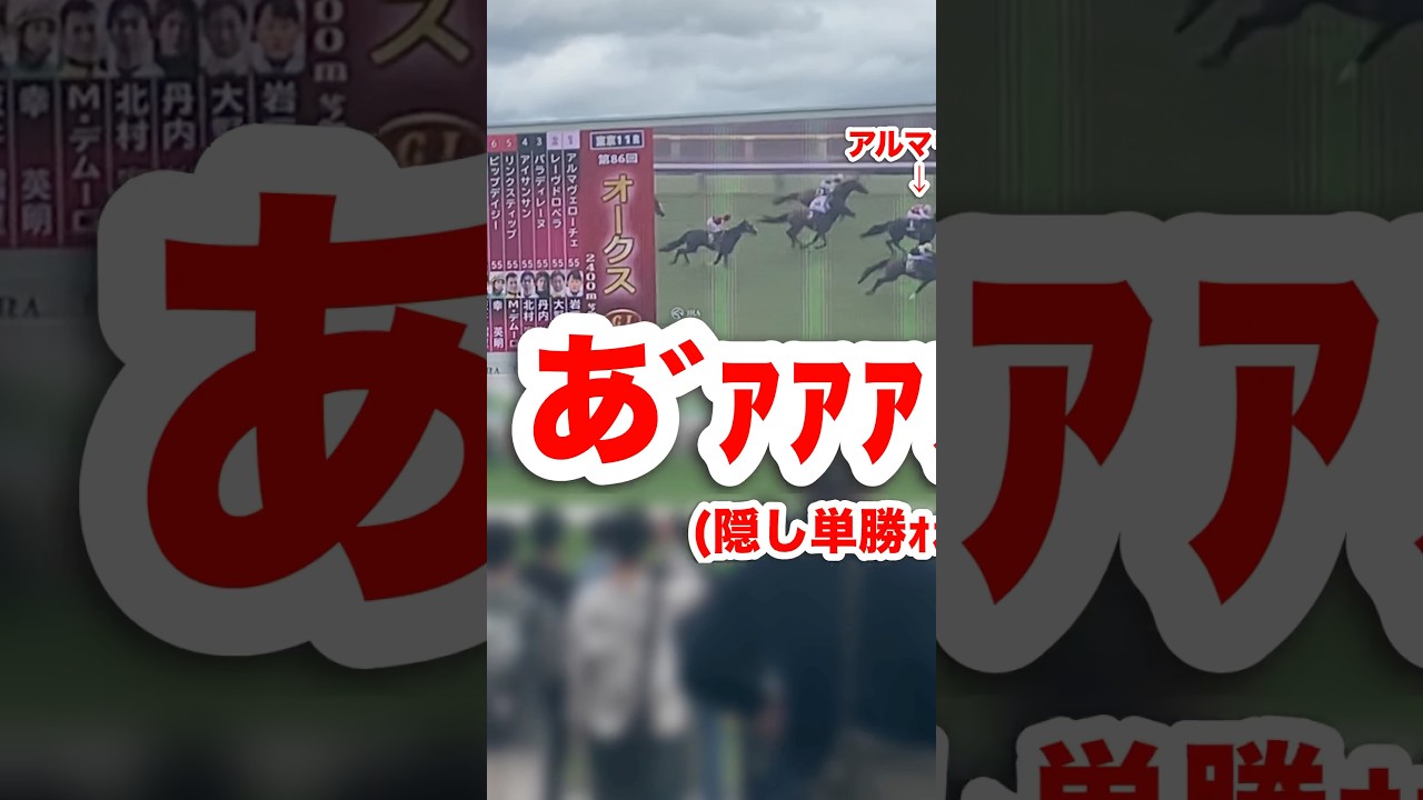 【隠し馬券で⁉︎】旦那に隠して単勝握りGIオークス勝負した結果がまさかの！【現地参戦】#安田記念 #宝塚記念 #競馬 #オークス