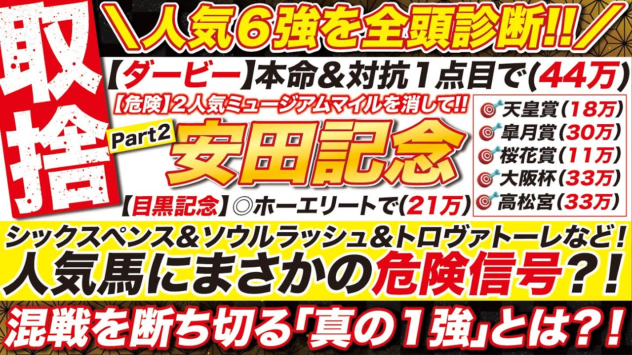 🎯衝撃の●頭も消す？！→【安田記念2025予想】シックスペンス＆ソウルラッシュ＆トロヴァトーレなど！人気馬にまさかの黄色信号？！混戦を断ち切る真の１強とは？！