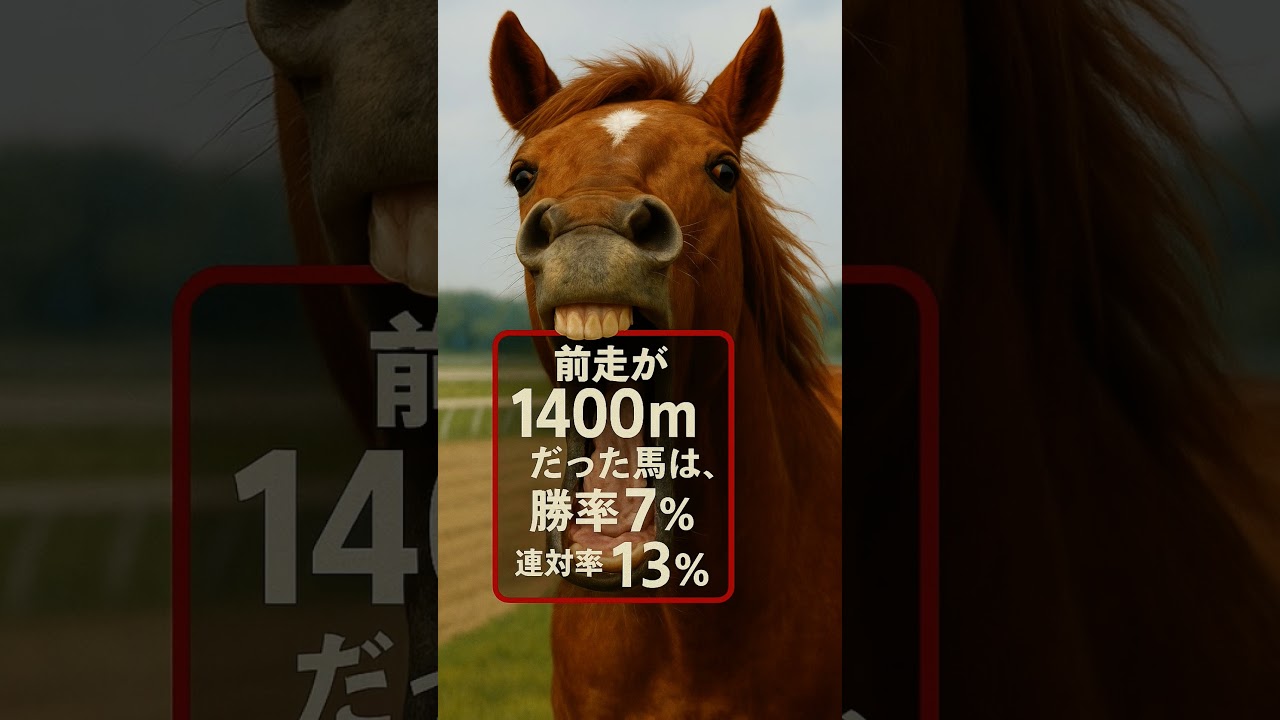 安田記念は、前走が1600mの馬より●●●●mの馬を狙え。