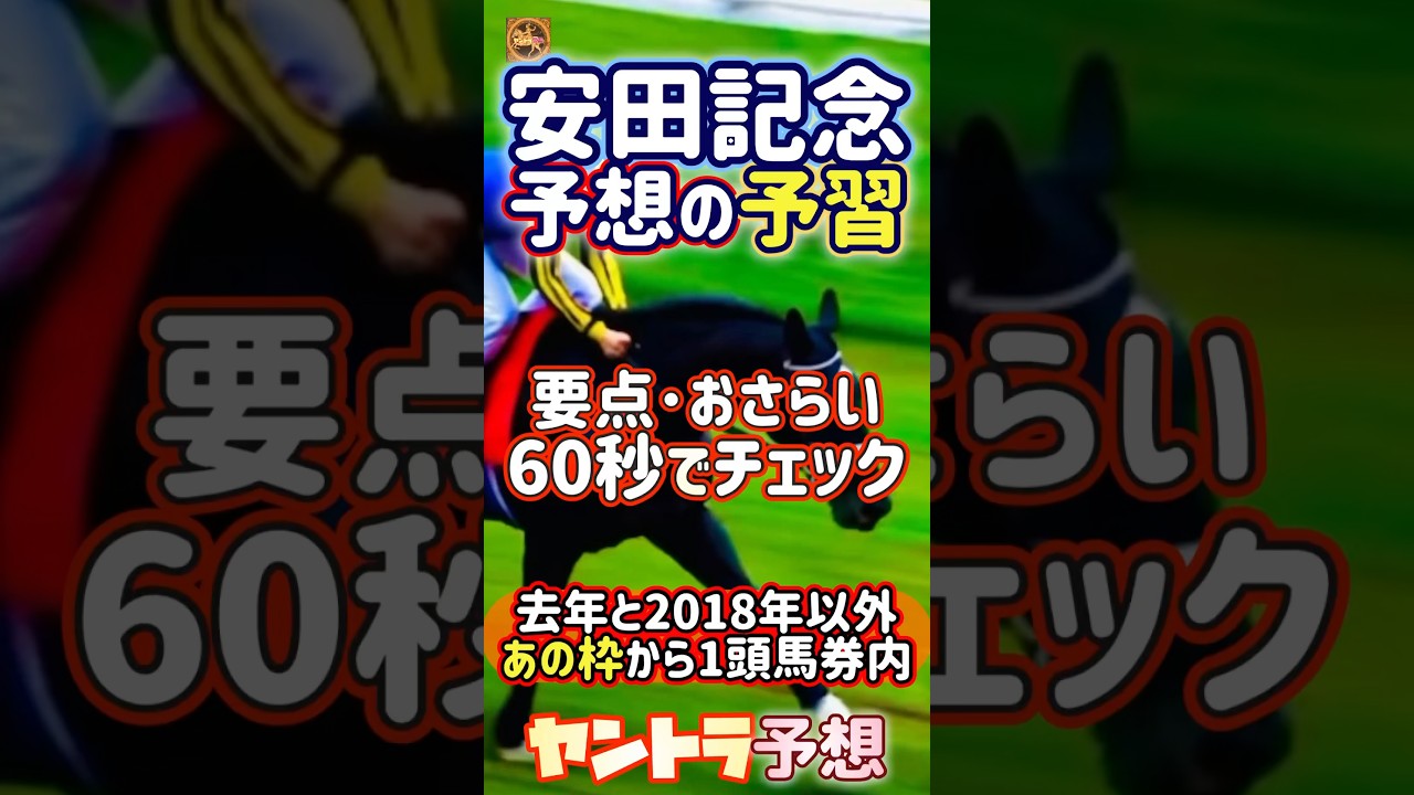 安田記念 予想の予習 例年好走多いのは7枠✨今年も来るか?!