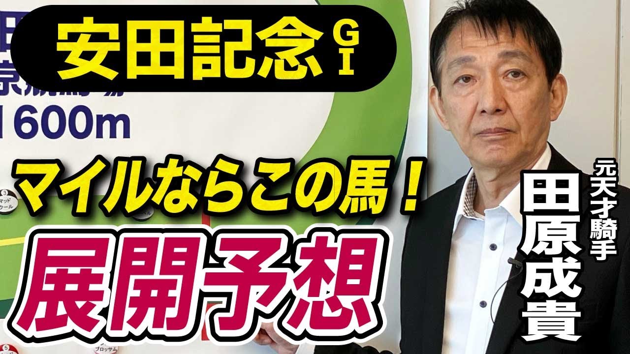 【安田記念2025】田原成貴が展開予想　この馬が激戦を制す！《東スポ競馬》