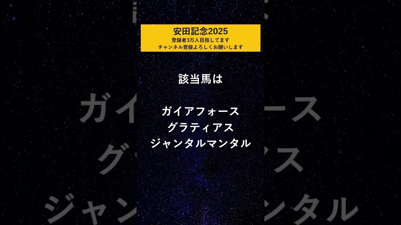 【安田記念2025】 絶望データ#11