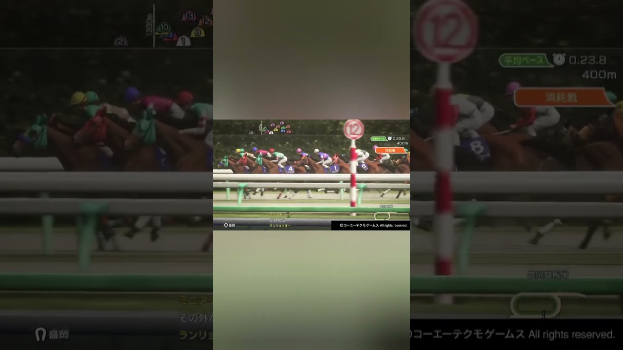 【競馬】マイルチャンピオンシップ南部杯と同じコースでやってみた〜 #おすすめ #ギャンブル #競馬 #競馬シュミレーション #競馬シミュレーション