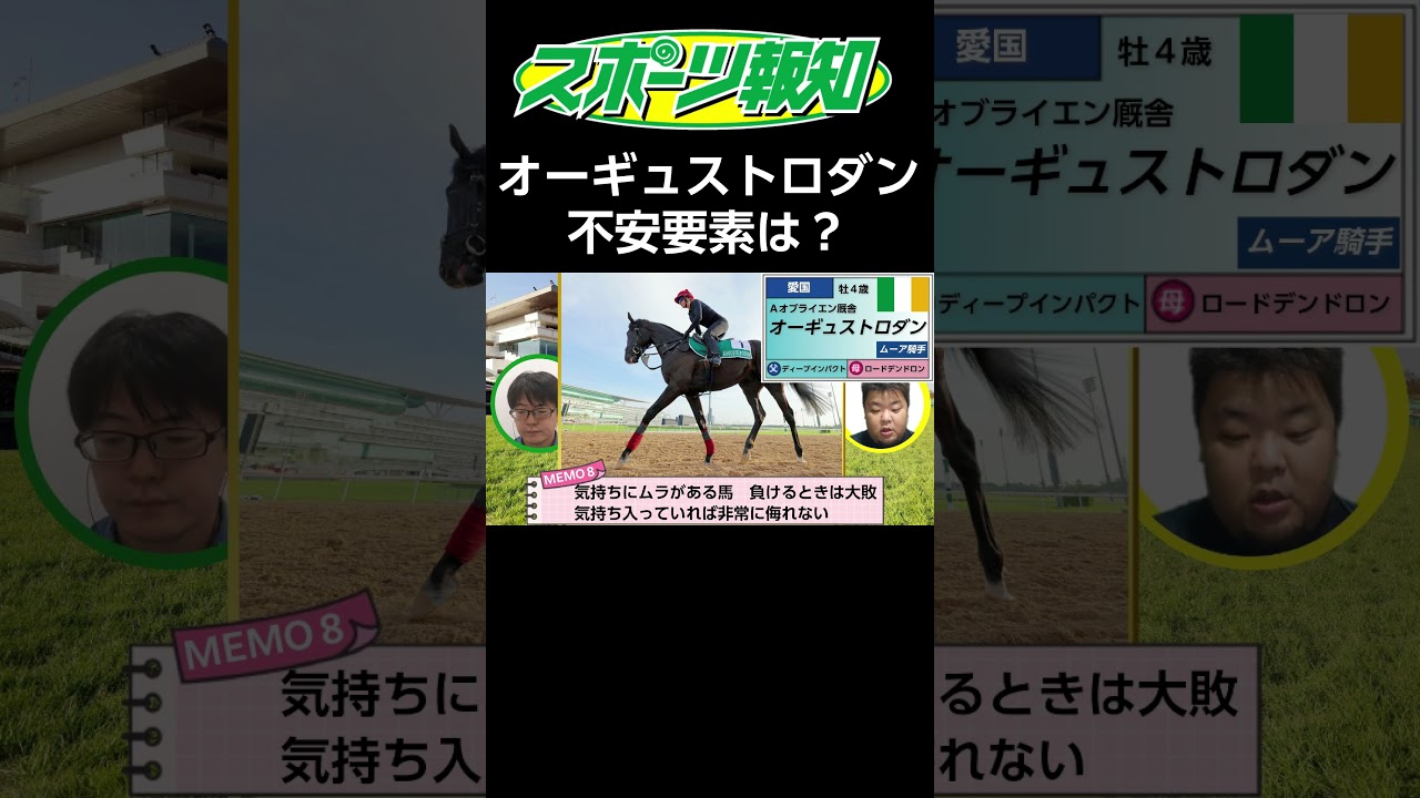 【ジャパンカップ2024】最強外国馬・オーギュストロダンの不安要素