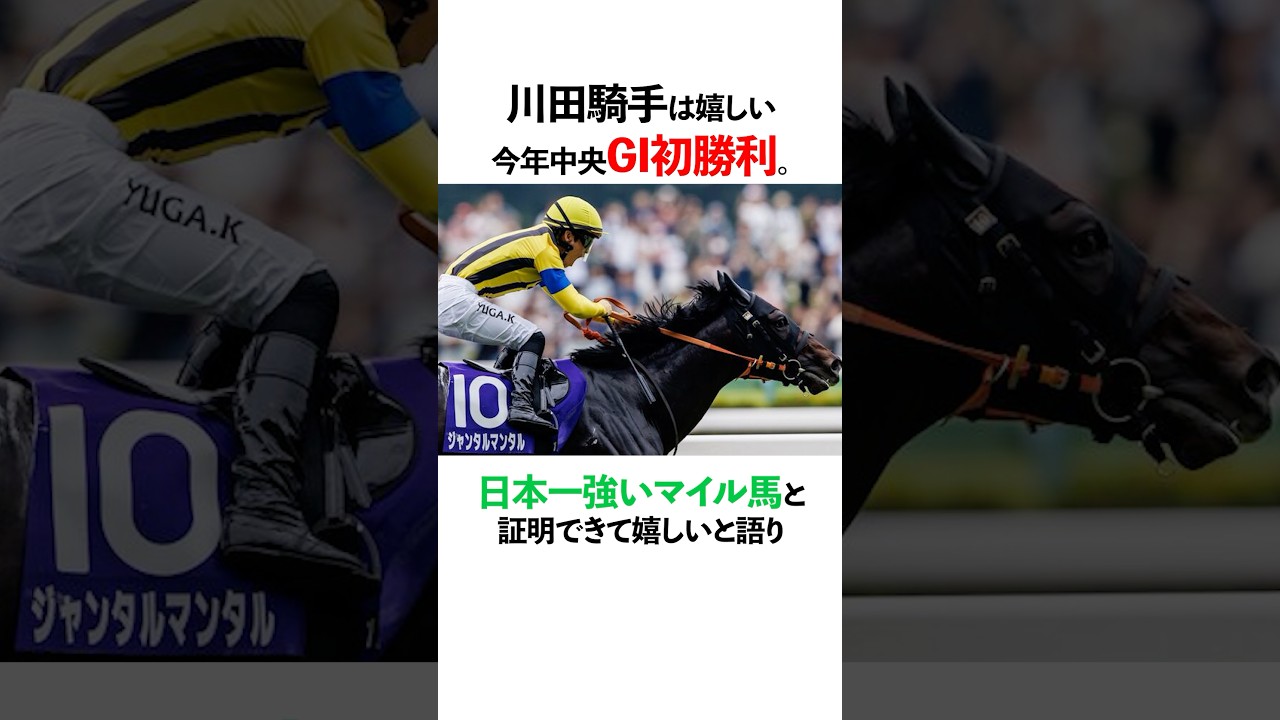 ㊗️ジャンタル！色々あった安田記念！