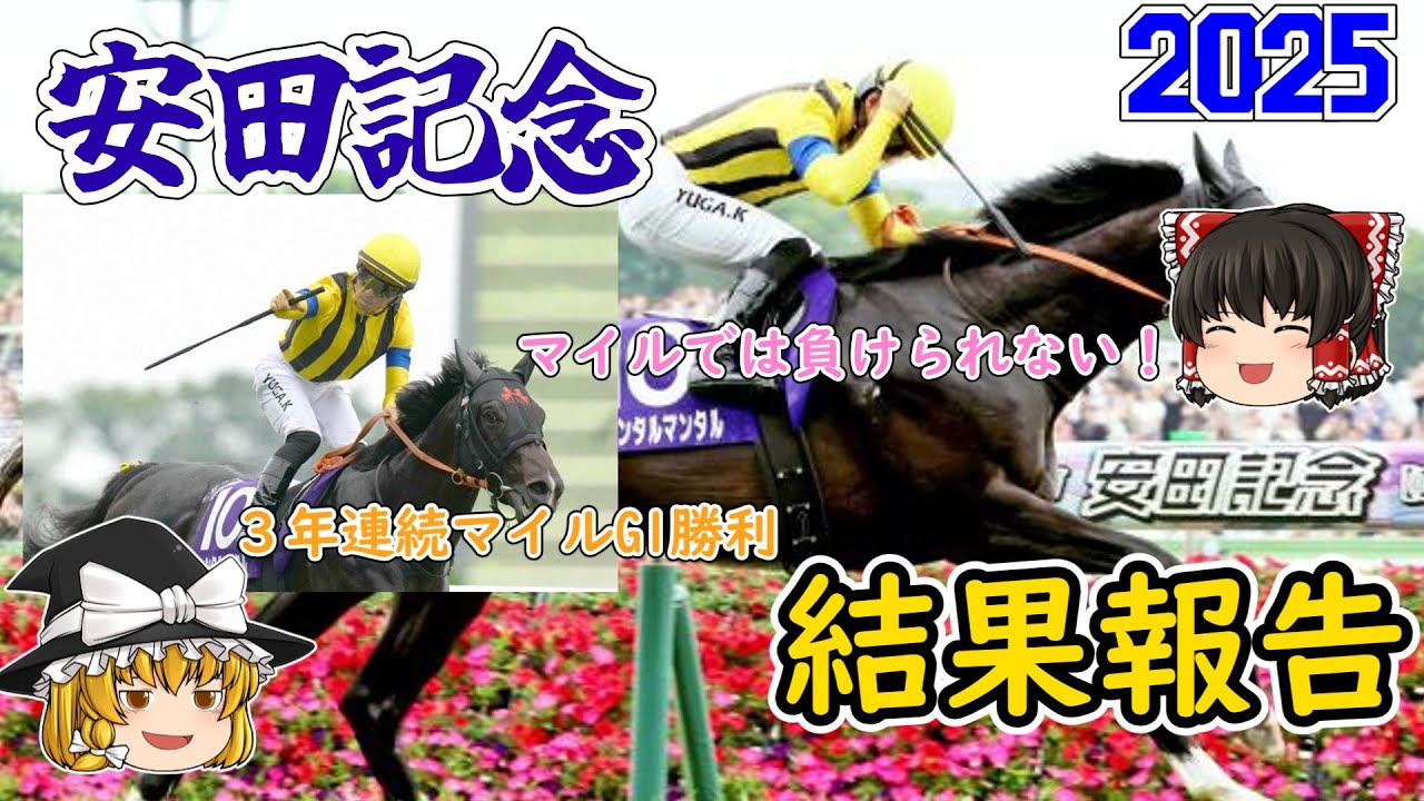 2025 安田記念 結果報告【マイルでは実力が違う！】
