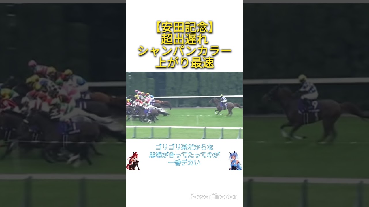 【安田記念2025】超出遅れシャンパンカラーが上がり最速で6着　#競馬