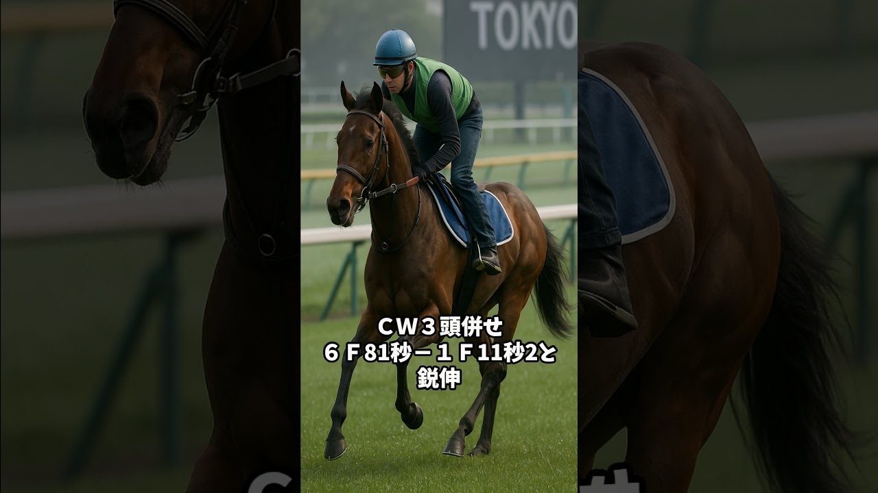 宝塚記念2025の最終追い切り高評価３頭！