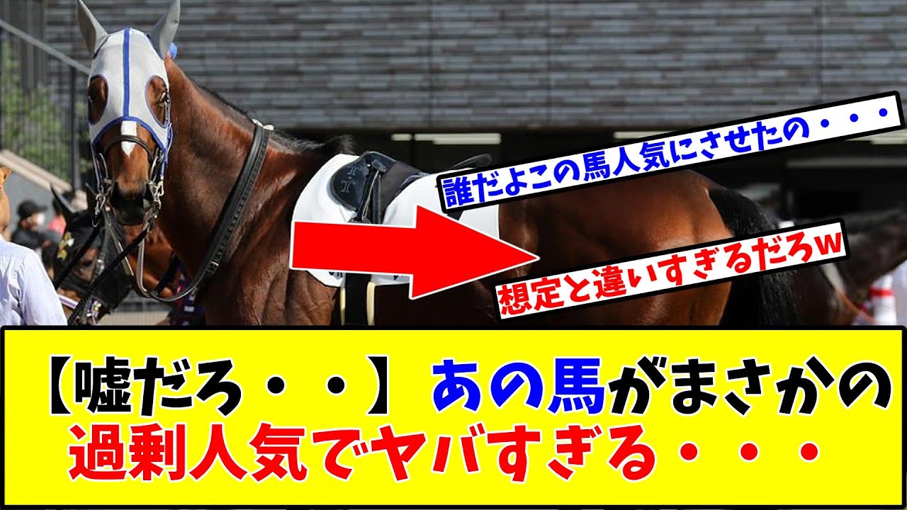 【宝塚記念】【嘘だろ・・】あの馬がまさかの過剰人気でヤバすぎる・・・