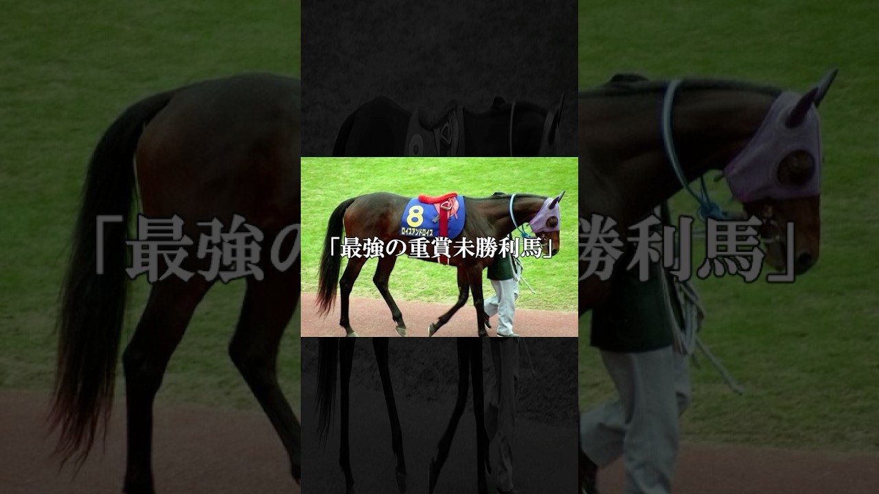 重賞は一度も勝てなかった。それでも強さを証明した。#ロイスアンドロイス #競馬 #shorts