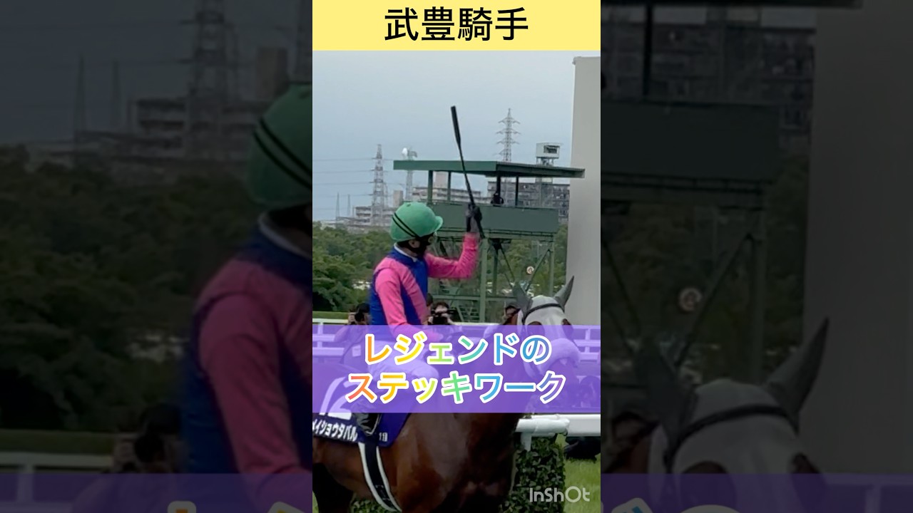 【武豊騎手】レジェンドのステッキワーク #shorts #short #武豊 #宝塚記念