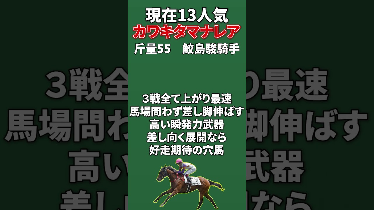 【阪神ジュベナイルフィリーズ２０２４・予想】注目穴馬３頭を紹介！2歳女王決定戦！波乱起こす穴馬見逃すな！#shorts #穴馬 #競馬 #youtube #阪神ジュベナイルフィリーズ