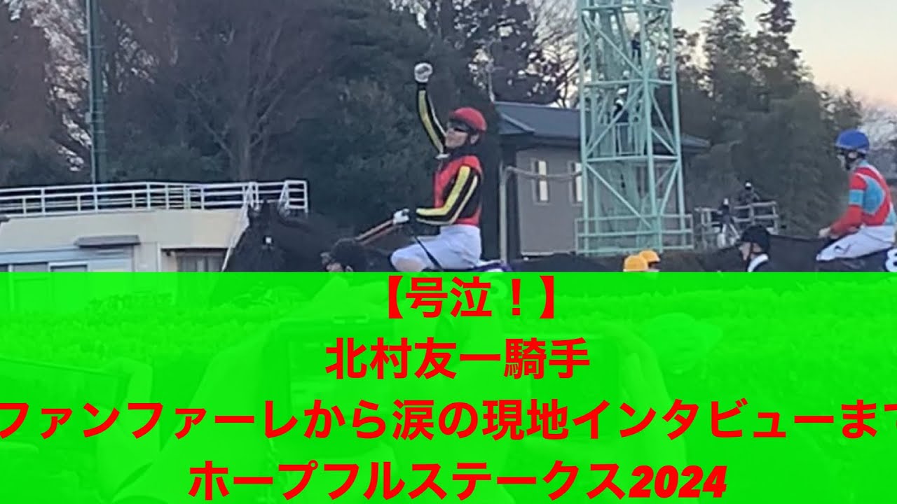 【クロワデュノール完勝】ホープフルステークス2024 現地ノーカット映像 #クロワデュノール
