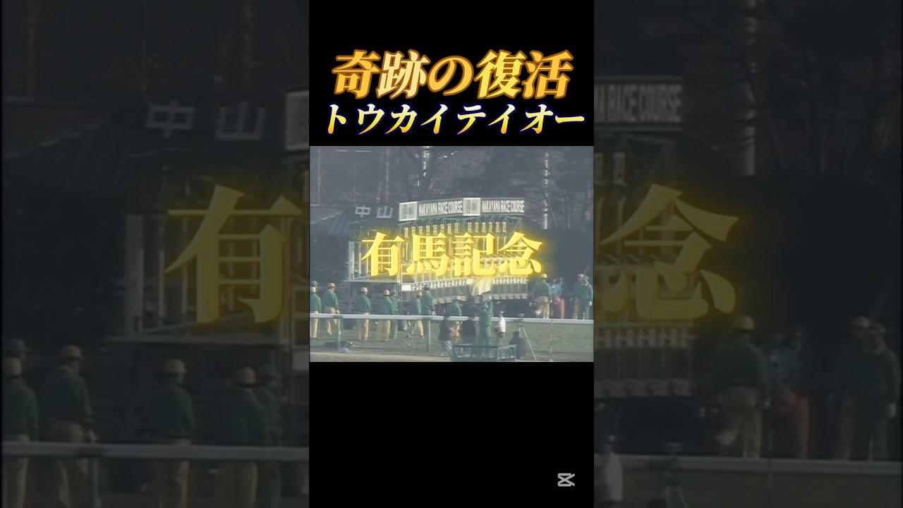 奇跡の復活！トウカイテイオー有馬記念#競馬#競艇#競輪#ギャンブル#ギャンブル依存症 #有馬記念#トウカイテイオー
