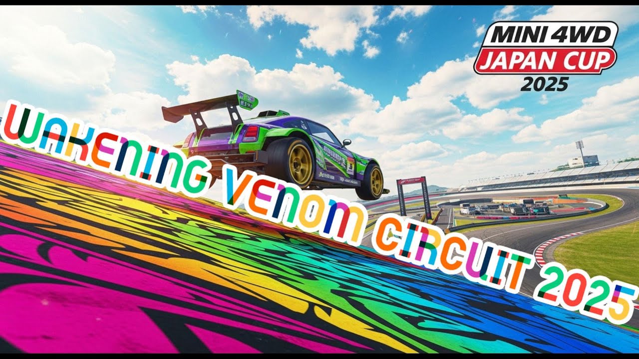 【ミニ四駆JC2025】覚醒する蛇の毒！新コース「ウェイクニング ベノム サーキット」を徹底攻略！？妄想考察【ラジオ】