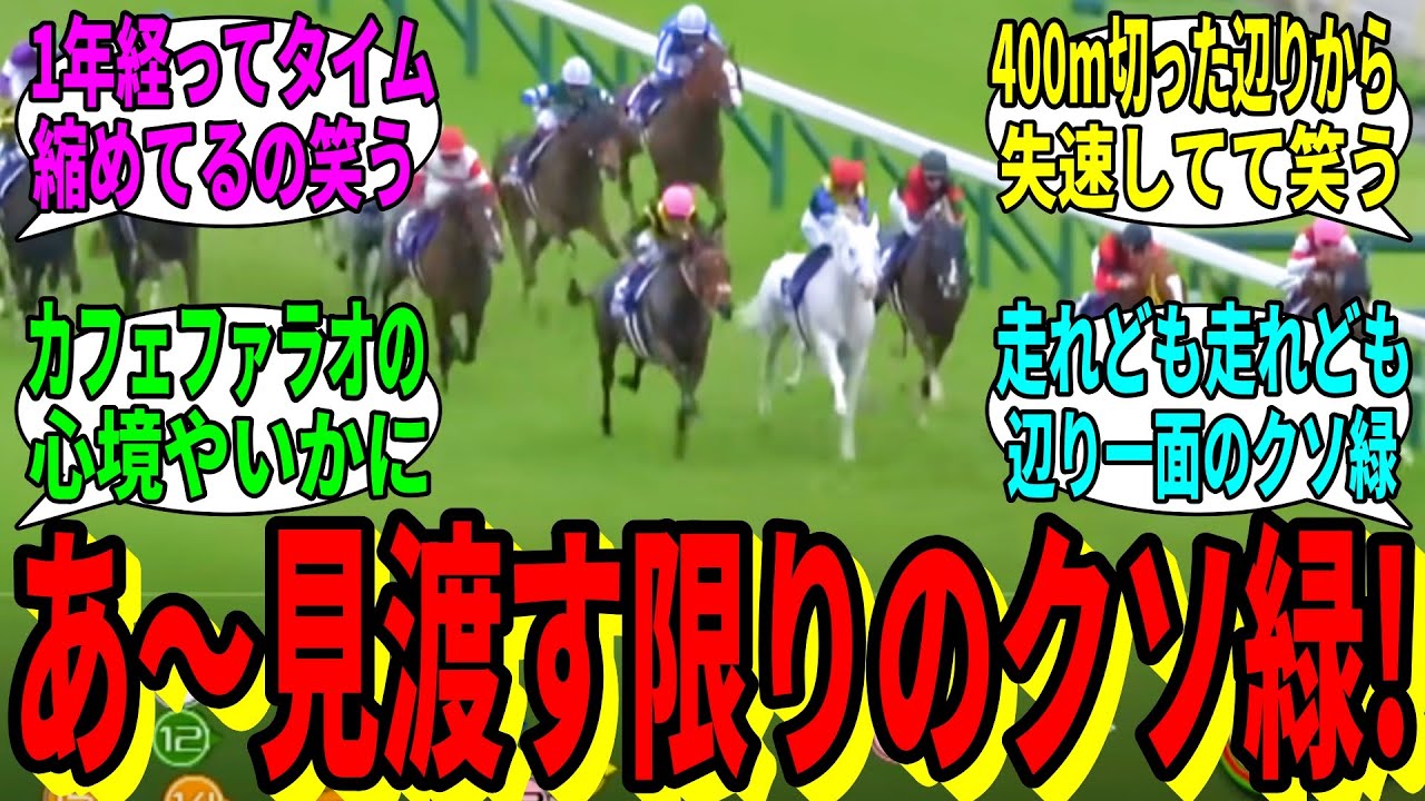 【競馬の反応集】「ここで2年前の安田記念を見てみましょう」に対する視聴者の反応集