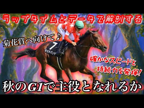 【秋G1を占う’25】今年の菊花賞候補が出現か！？再び持続ラップで不気味な馬現る！！【ラップ＆データ解剖/レッドバンデ】