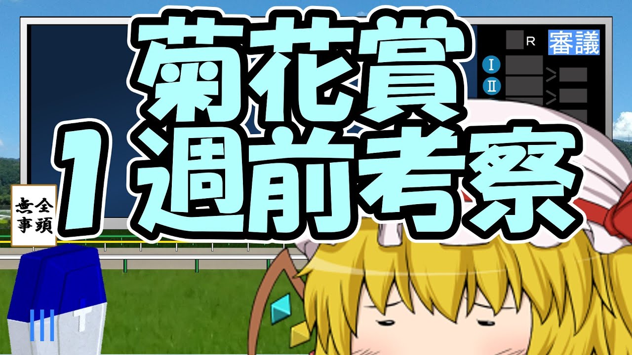 菊花賞1週前考察