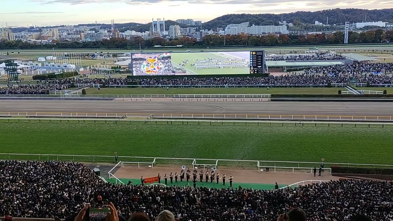 2024/11/24 第44回ジャパンカップG1 ファンファーレ 陸上自衛隊中央音楽隊 東京競馬場