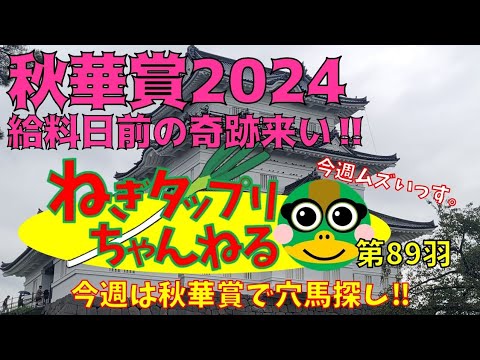 ねぎタップリちゃんねる【第89羽】秋華賞2024
