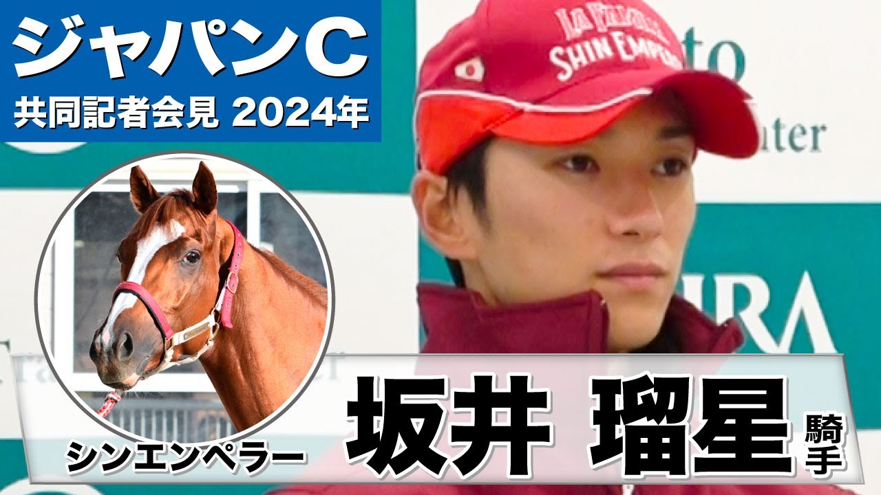 【ジャパンカップ2024】シンエンペラー・坂井瑠星騎手「（春に比べて）動きもだいぶ良い頃に戻ってきた」「日本の3歳のトップクラスの馬だと思うしチャンスのある一頭」《JRA共同会見》