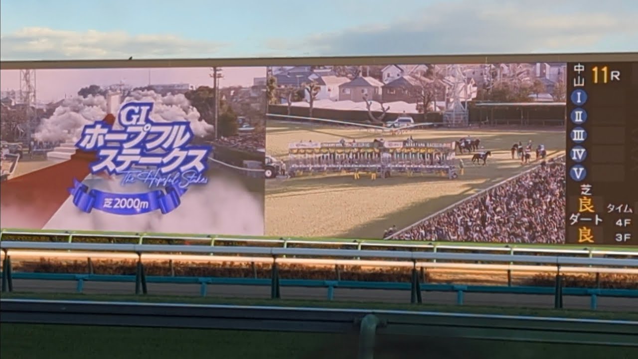 2024年ホープフルステークス | 煽り映像〜ファンファーレ | 2024.12.28