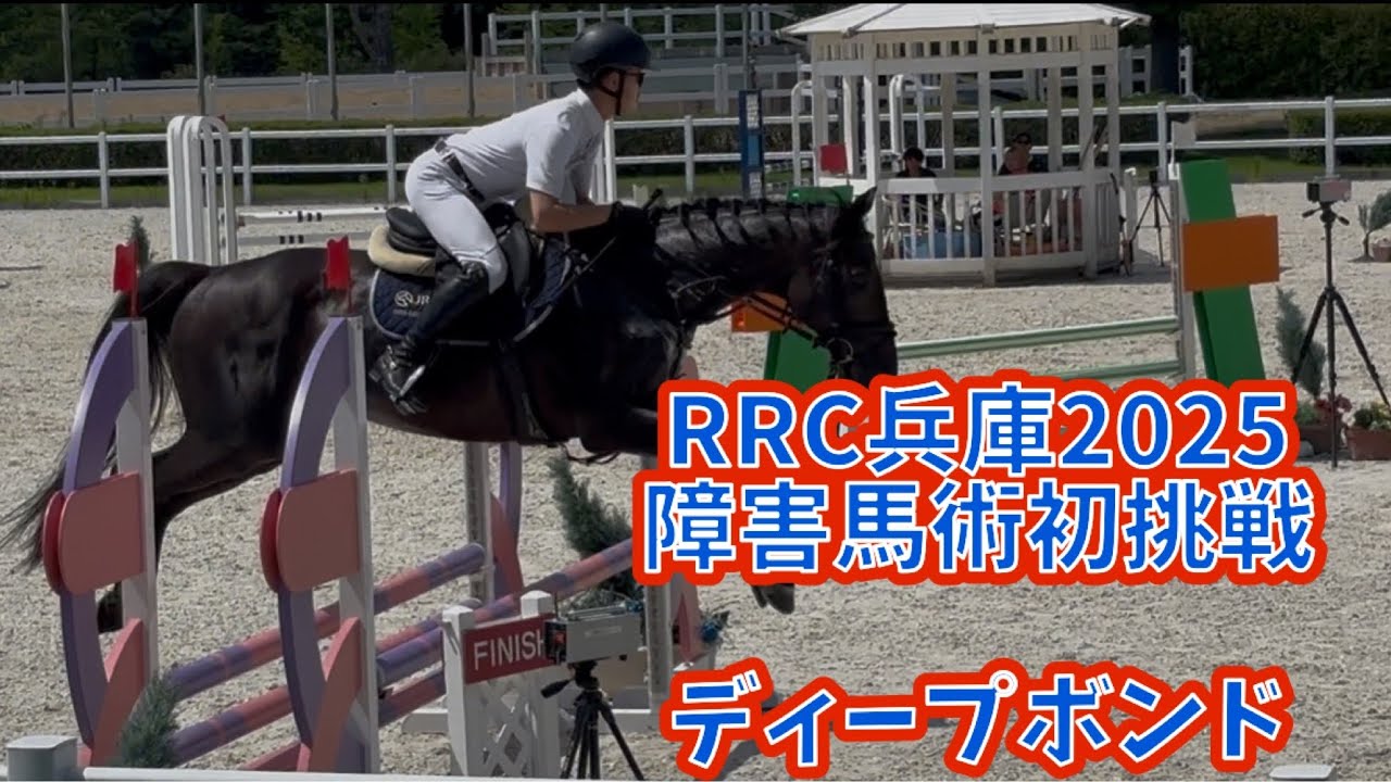 [現地映像] RRC兵庫2025 ディープボンド 障害馬術初挑戦