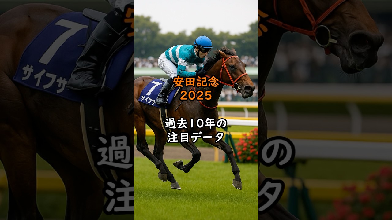 安田記念2025 過去10年の注目データ 安田記念で勝つ馬の傾向とは？