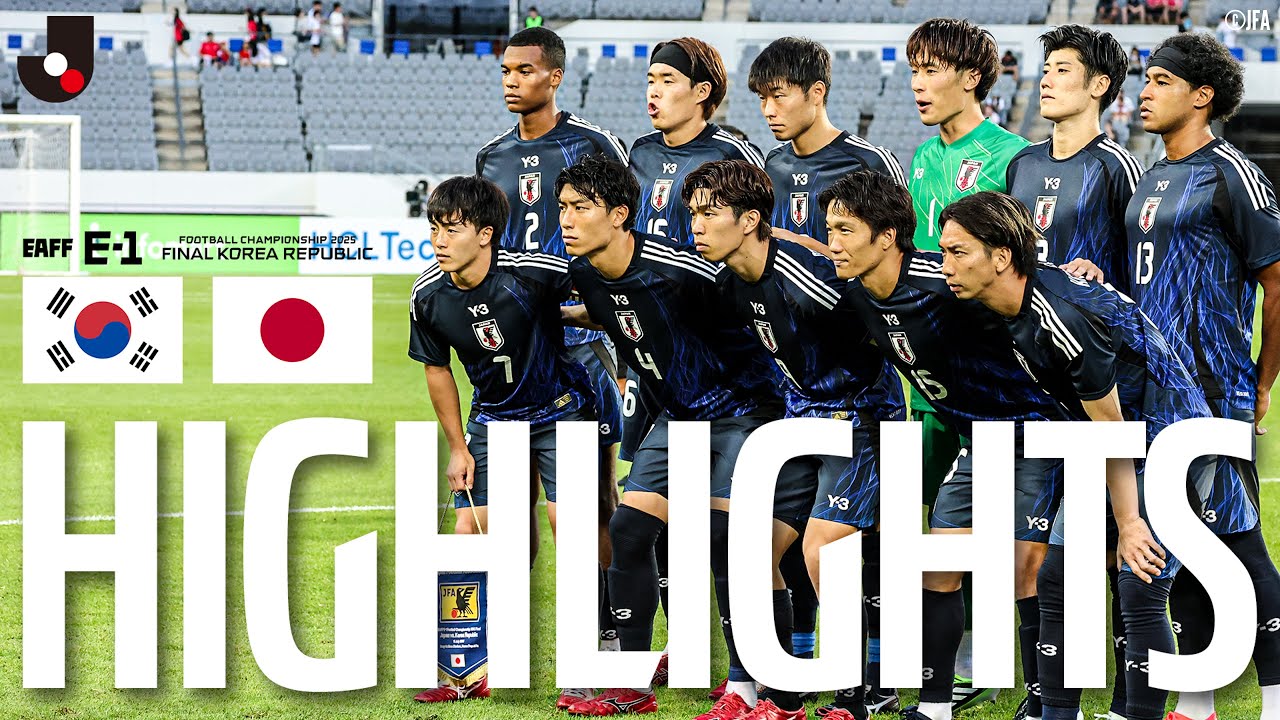 【ハイライト】死闘！雌雄を決する日韓決戦！韓国代表 vs 日本代表｜東アジアE-1サッカー選手権